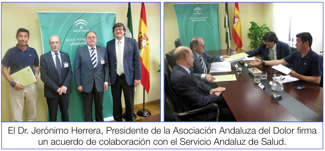 Acuerdo de colaboración con el Servicio Andaluz de Salud