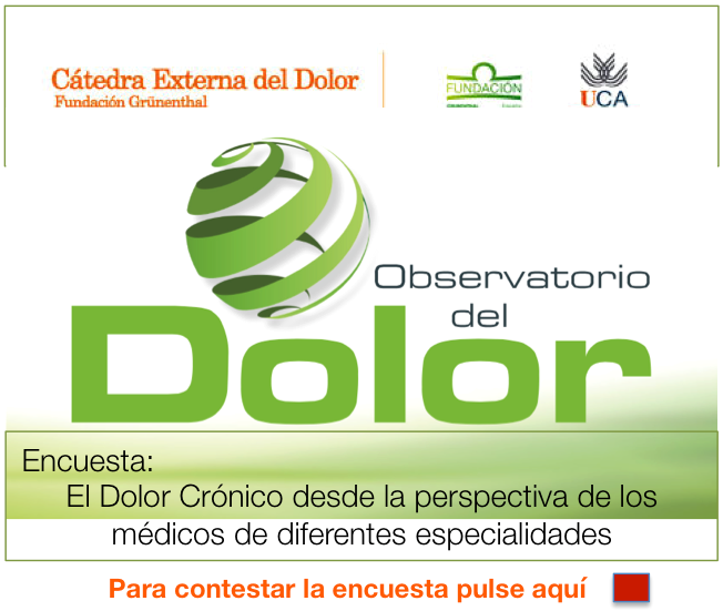 Encuesta: El Dolor Crónico desde la perspectiva de los médicos de diferentes especialidades