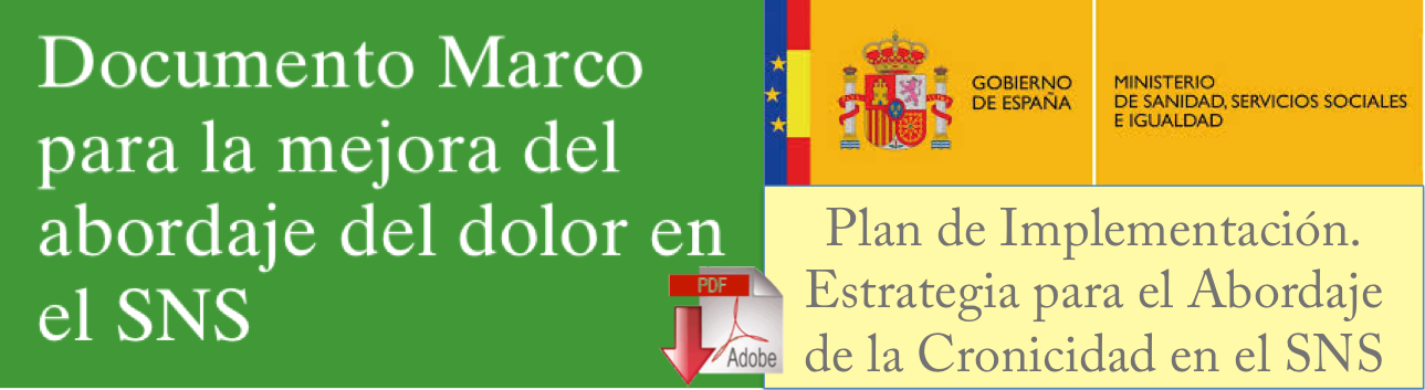 Documento marco para la mejora del abordaje del dolor en el SNS