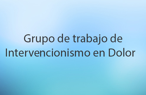 Grupo de trabajo de Intervencionismo y Neuromodulación