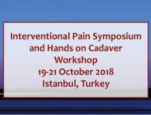 Interventional Pain Istanbul | 19-20 October 2018