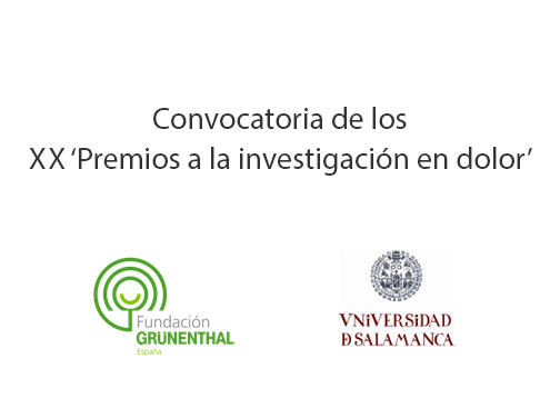La Fundación Grünenthal abre la convocatoria de los XX ‘Premios a la investigación en Dolor’
