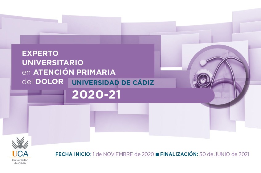 Experto Universitario en Atención Primaria del Dolor, 2020 – 2021