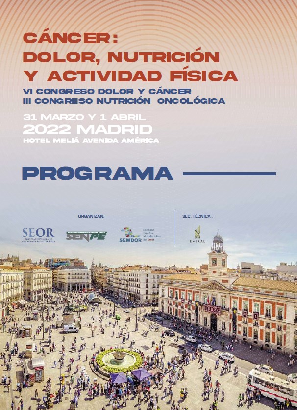 CÁNCER: DOLOR, NUTRICIÓN Y ACTIVIDAD FÍSICA
